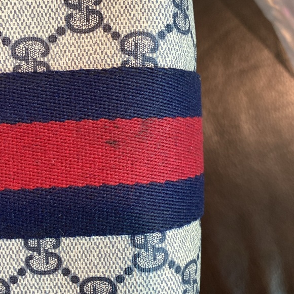 Vintage Gucci clutch web sherry line - Picture 7 of 10